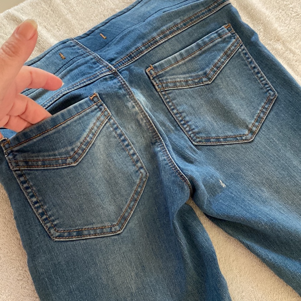 Free People Penny Pull On Stretchy great Pull On Flare pants - Picture 6 of 16